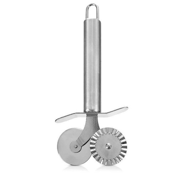 Radełko do ciasta, makaronu stalowe podwójne 4cm - Orion 142022